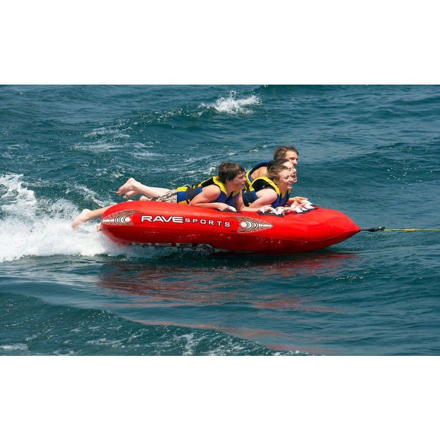 Rave Sports Mega Mambo 4 Person Towable Boat Tube - Splashy McFun
