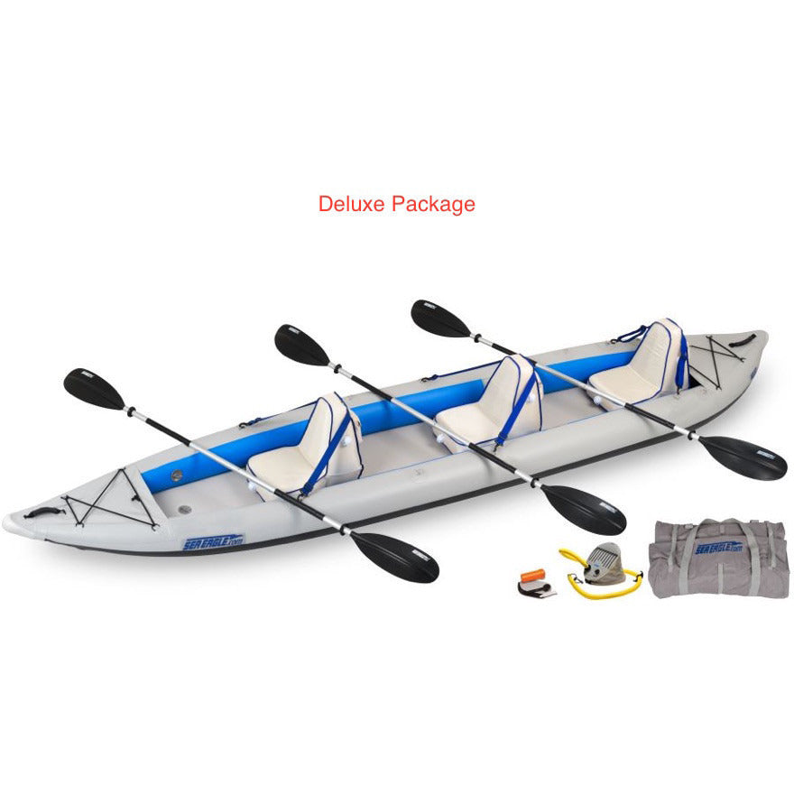 Sea Eagle 465ft FastTrack Kayak Deluxe 2 Person Package