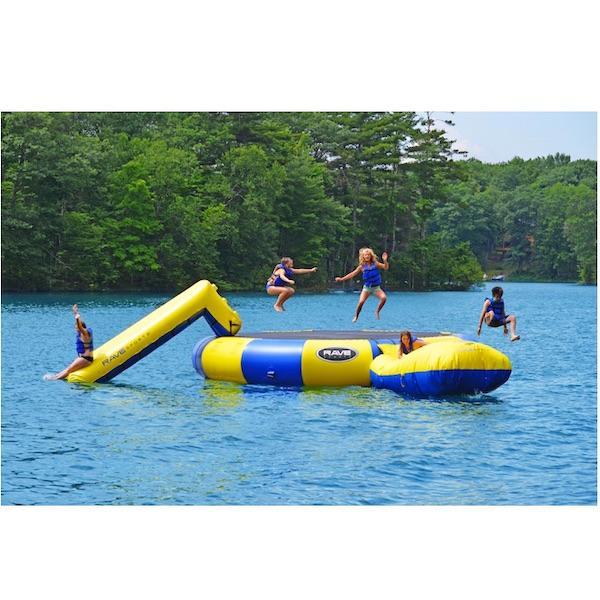 Trampoline water toy - Bongo 10 Water Bouncer - RAVE Sports - inflatable