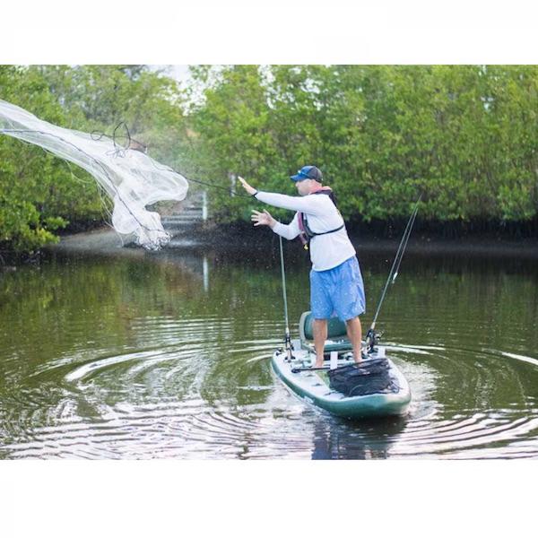Sea Eagle FS126 2 person Inflatable Fishing Stand-Up Paddleboard