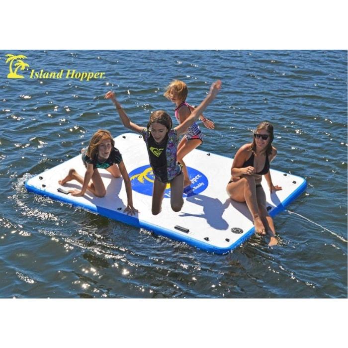 Island Hopper Island Buddy Inflatable Dock - Splashy McFun