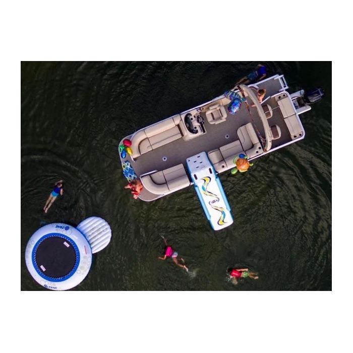 Rave Inflatable Pontoon Boat Slide - Splashy McFun